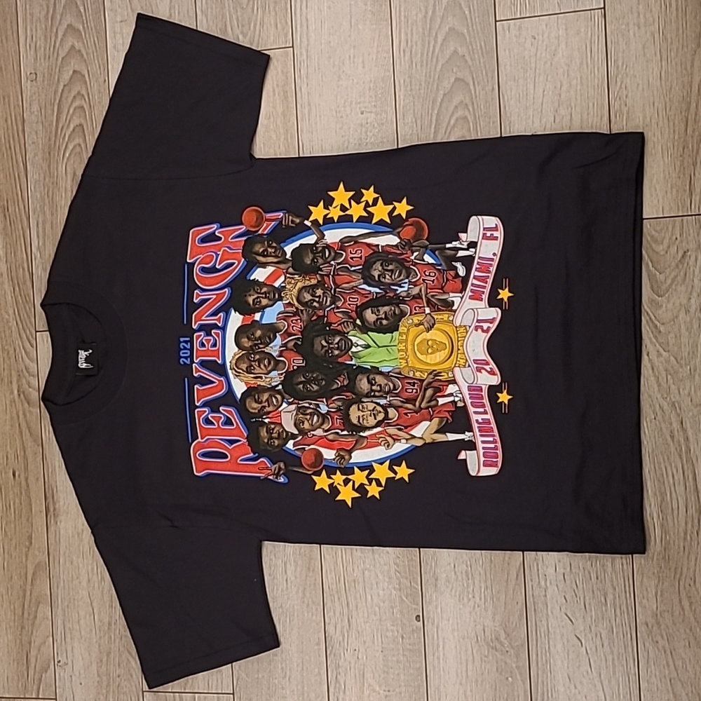 REVENGE x Rolling Loud Hip-Hop Festival Graphic Cotton Small Mens T Shirt NWOT